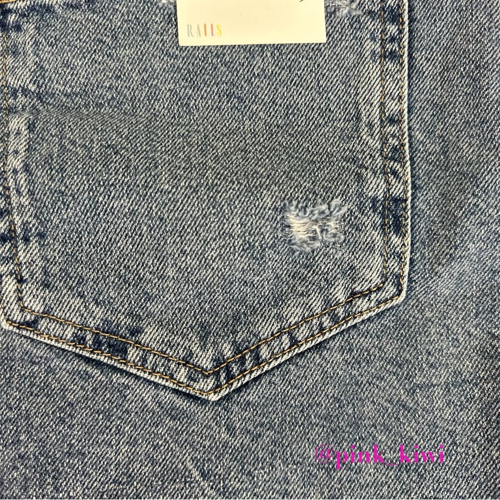Rails The Fairfax High Rise Denim Shorts - Picture 9 of 14